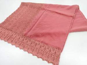 ビロードレース花模様ショール